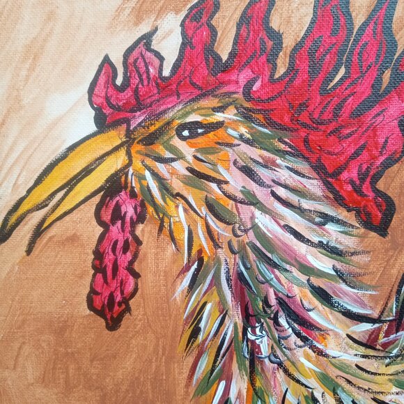 Chicken Painting - Picture 2 of 10